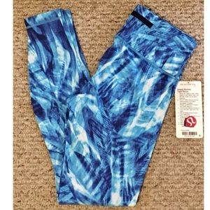 Lululemon Women Ltd Ed Speed Wunder Legging 4 Blue